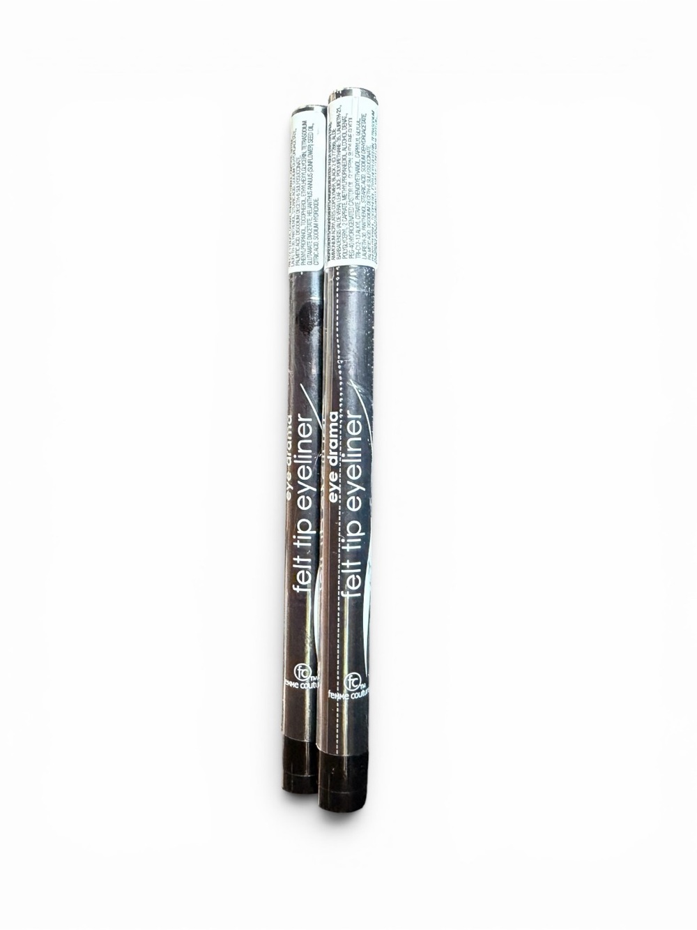 Femme Couture Eye Drama Felt Tip Eyeliner Duo in Intense Black